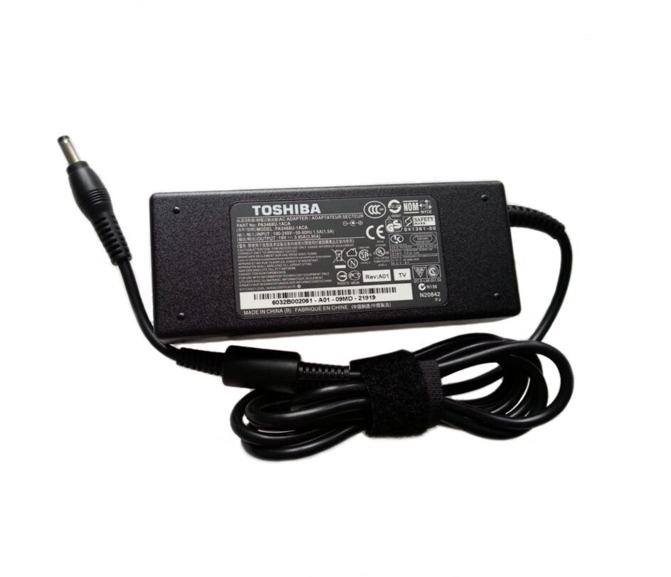 19V 3.95A Toshiba PA3468E-1ACA Chargeur AC Adaptateur