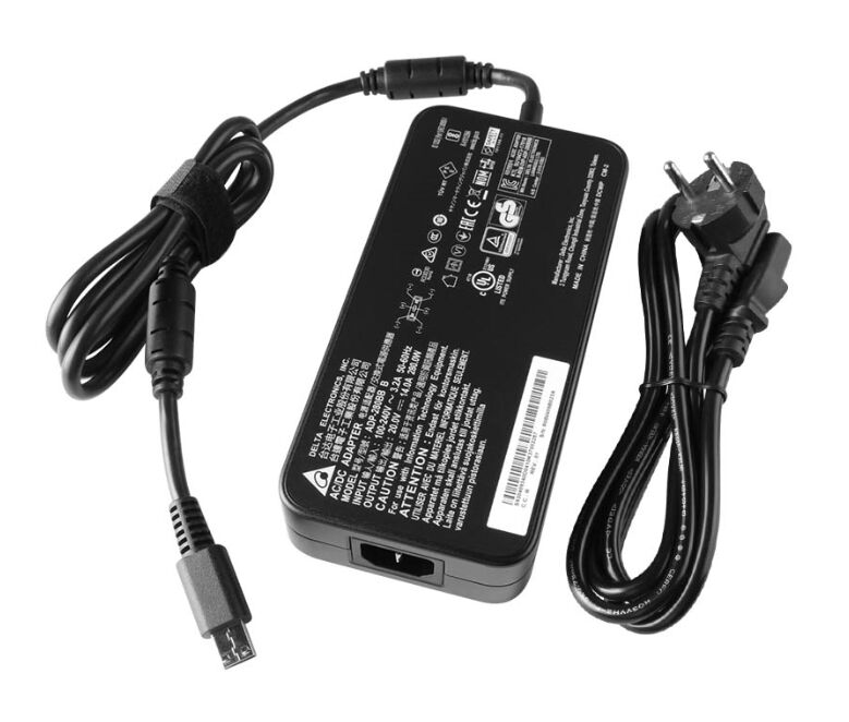 Original 280W MSI Creator Z16P B12UHST-040 Chargeur AC Adaptateur + Cable Gratuit