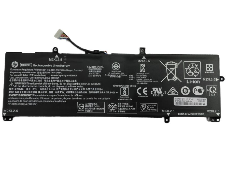 Original 4810mAh 37.6Wh Batterie HP Pavilion 13-an1000tu 13-an1013nm 13-an1048tu