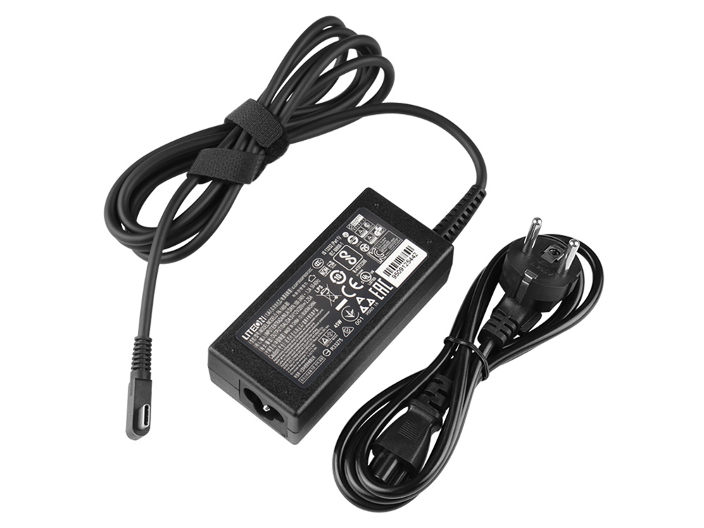 Original 45W USB-C Acer Aspire Switch 12S SW7-272-M6MG Chargeur AC Adaptateur