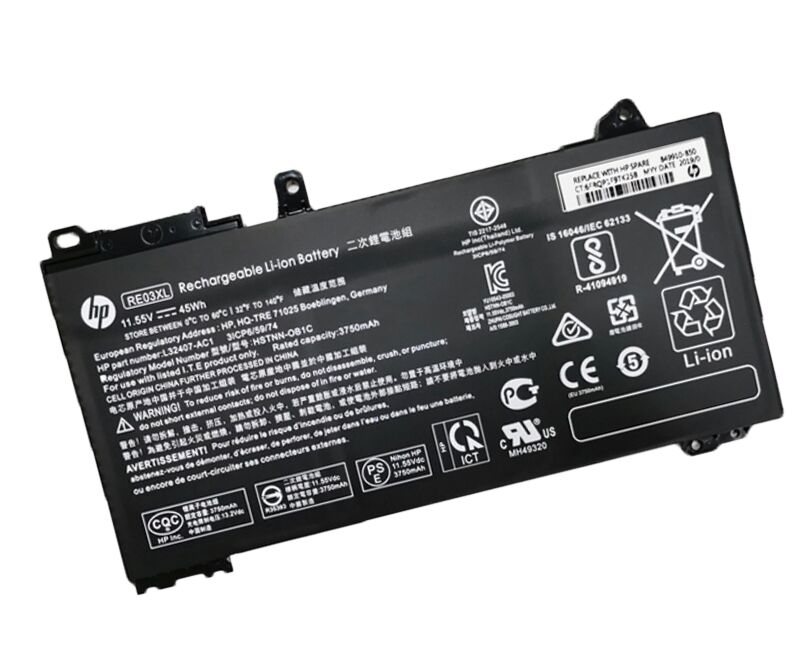 Original 3750mAh 45Wh HP ProBook 450 G6 Batterie