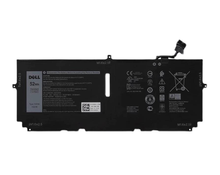 Original 6500mAh 52Wh Dell XPS 13 9310-1458 Batterie