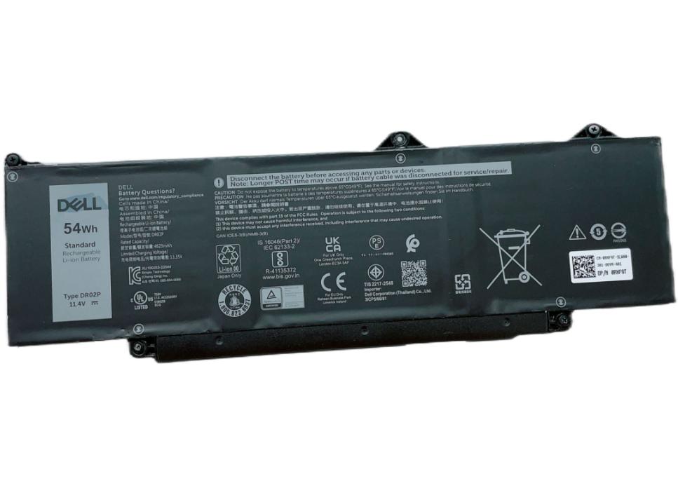 Original 4623mAh 54Wh Batterie Dell Precision 3480 P165G P165G001