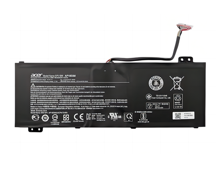 Original 3733mAh 57.48Wh Acer Nitro 5 AN515-55-73AA Batterie