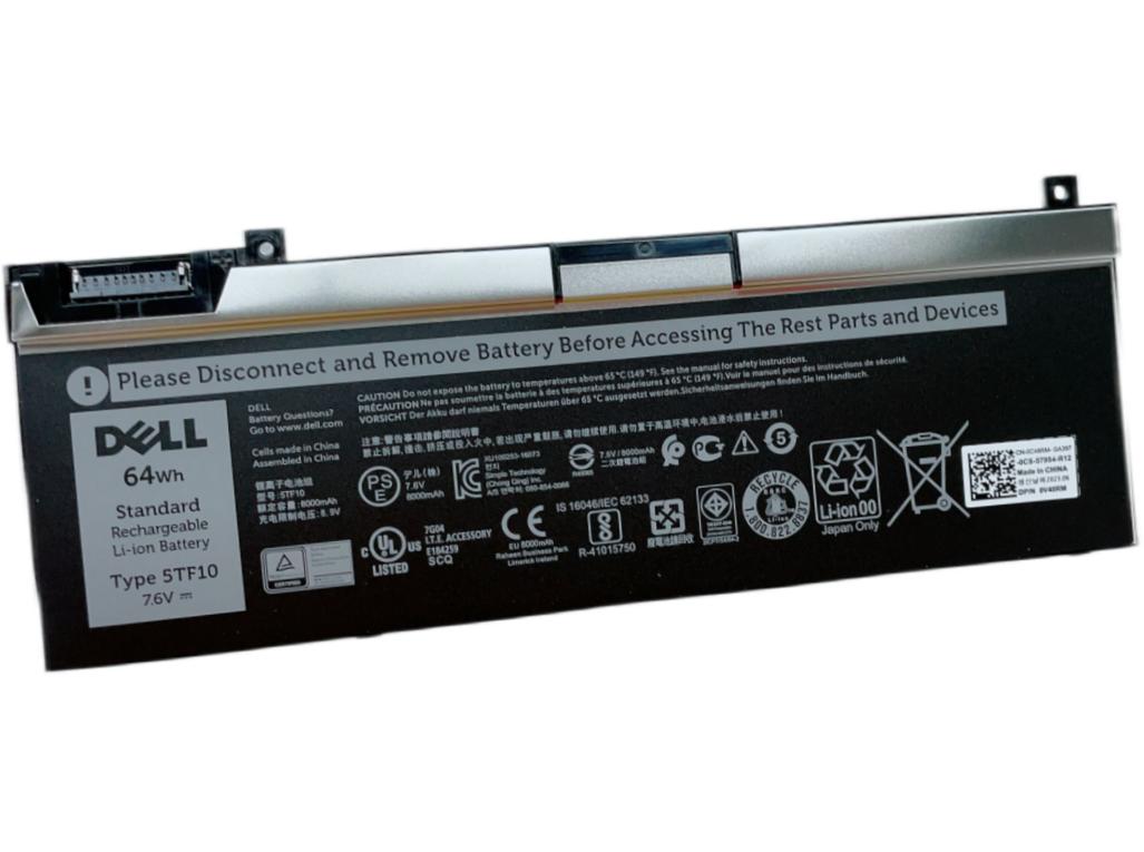 Original 8000mAh 64Wh Dell Precision 7530 P753I7KS16256W10P3W Batterie