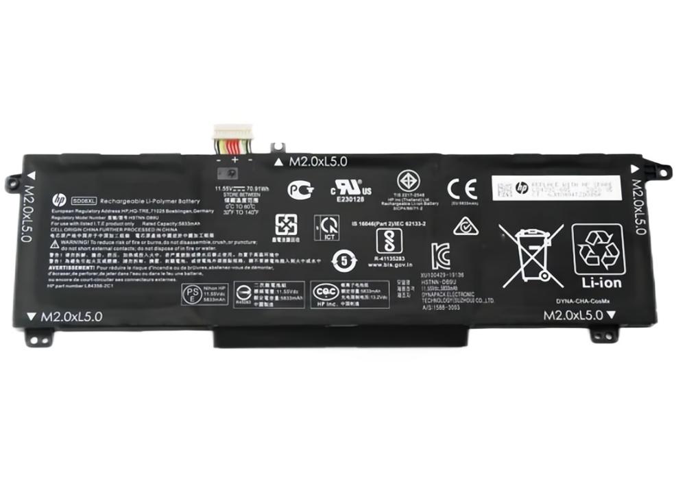 Original 6139mAh 70.91Wh HP OMEN 15-en1570wm 15-en1599nz 15-en1699nz Batterie