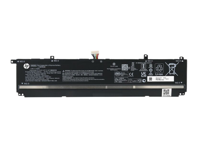 Original 7160mAh 83Wh Batterie HP Laptop 16-c0009nq 16-c0009nv 16-c0009nw