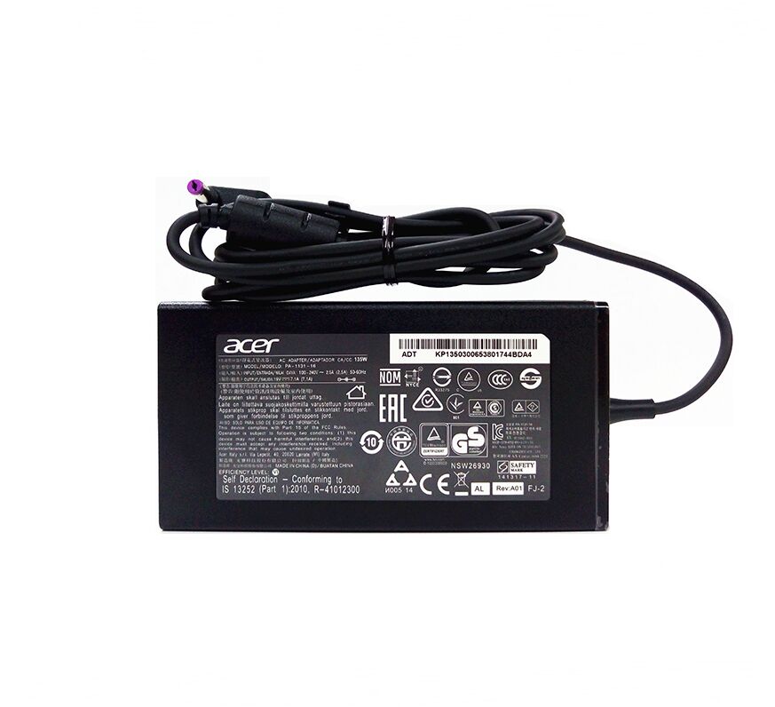 Original 135W Acer Aspire VX15 VX5-591G-76YZ Chargeur AC Adaptateur