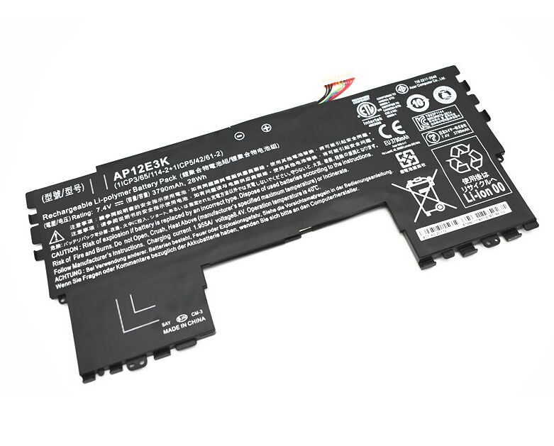 Original 3790mAh 28Wh Acer 1ICP3/65/114-2 Batterie