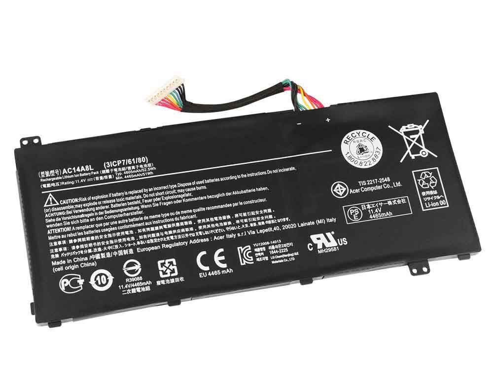 Original 4605mAh 52.5Wh Acer Aspire Nitro VN7-791G-71XN Batterie