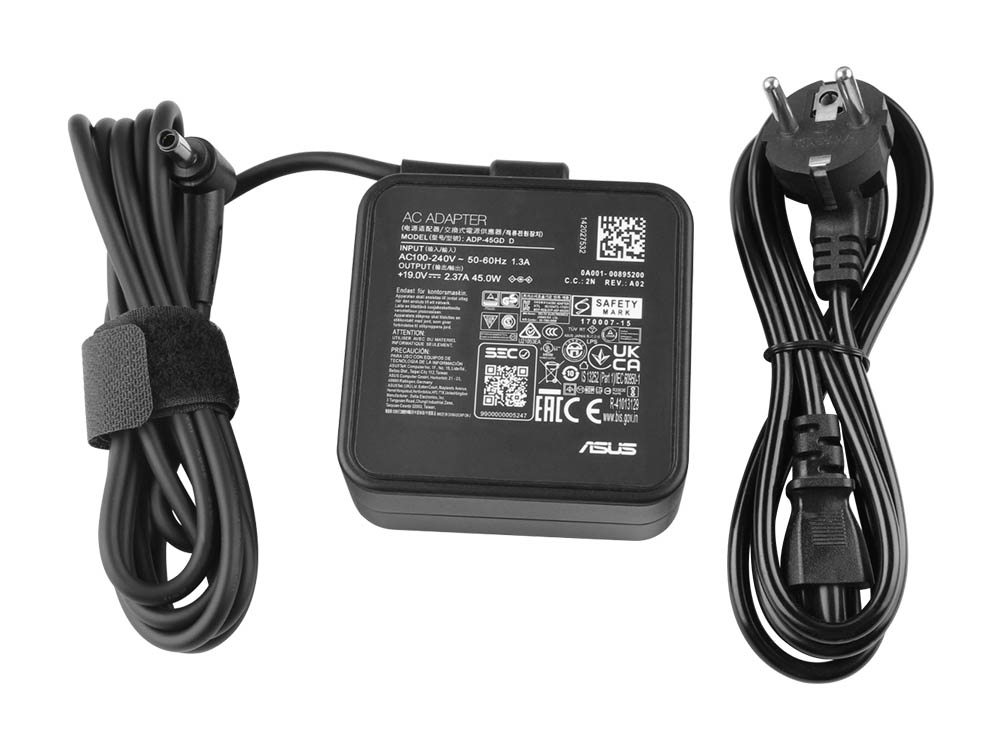 Original 19V 2.37A 45W Asus Vivobook 16 M1605YA Chargeur AC Adaptateur