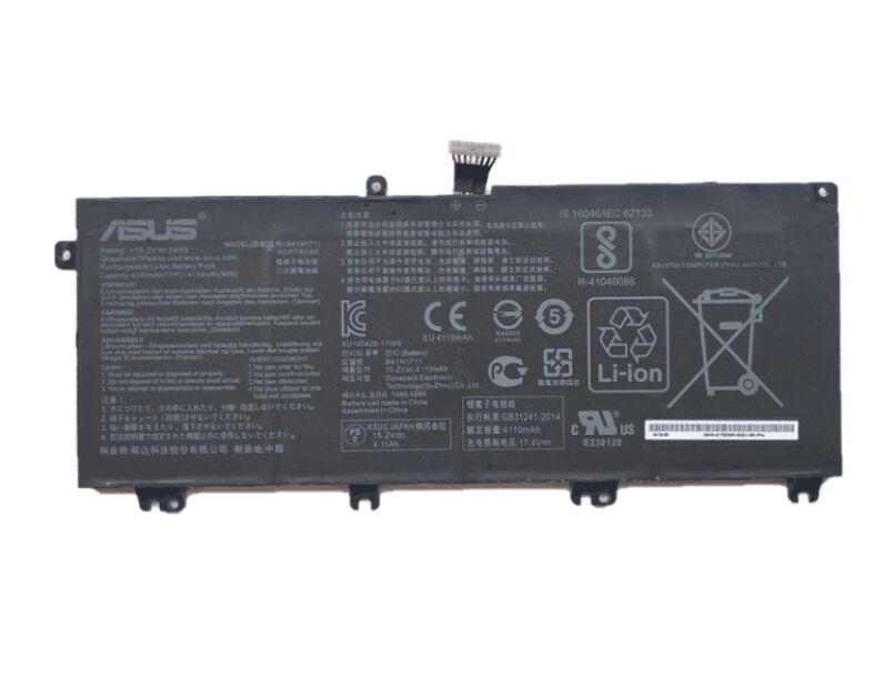 Original 15.2V 64Wh Asus GL703VD-DB74 Batterie