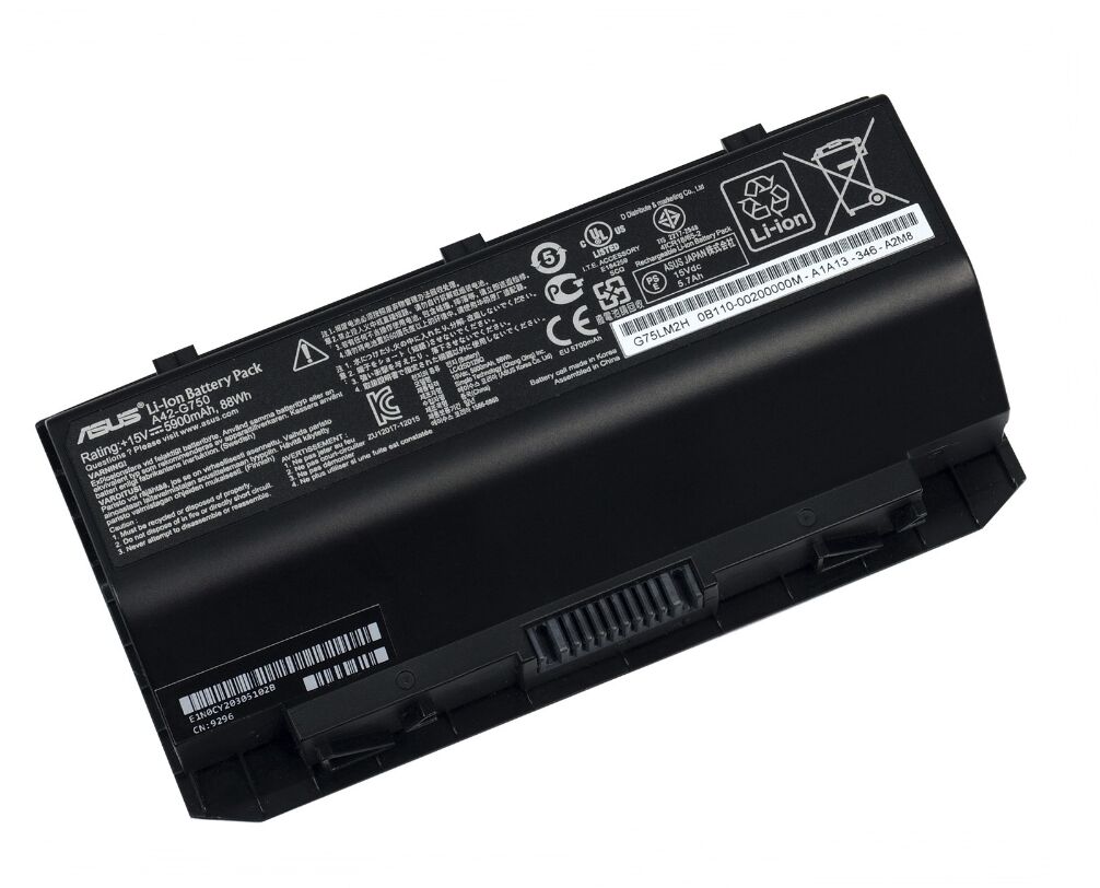 Original 5900mAh 88Wh Asus G750JS-T4069H G750JS-T4077H Batterie