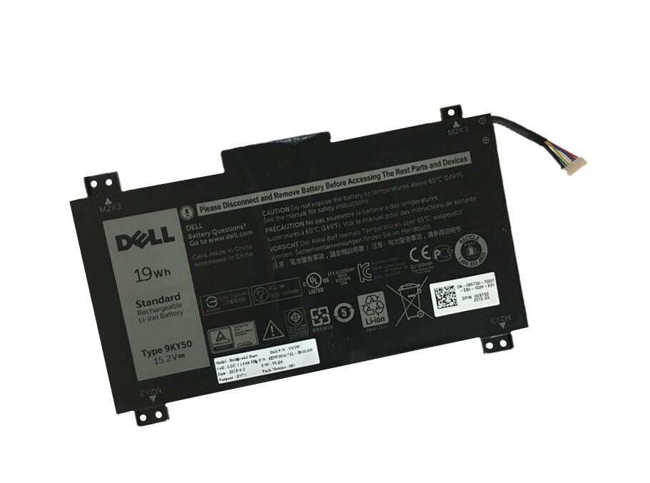Original 19Wh Dell 9KY50 Batterie