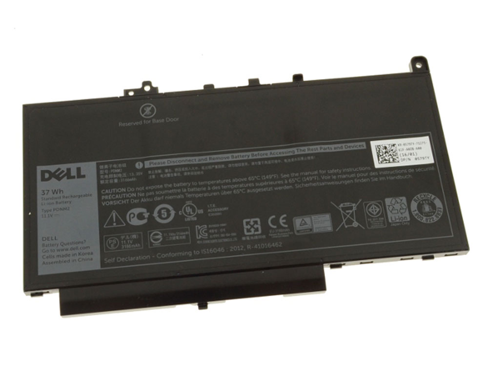 Original 37Whr Dell 7PCMN Batterie