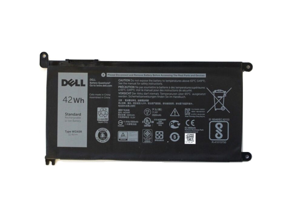 Original 4-Cellules 3500mAh 42Wh Dell Inspiron 13 5378 Batterie