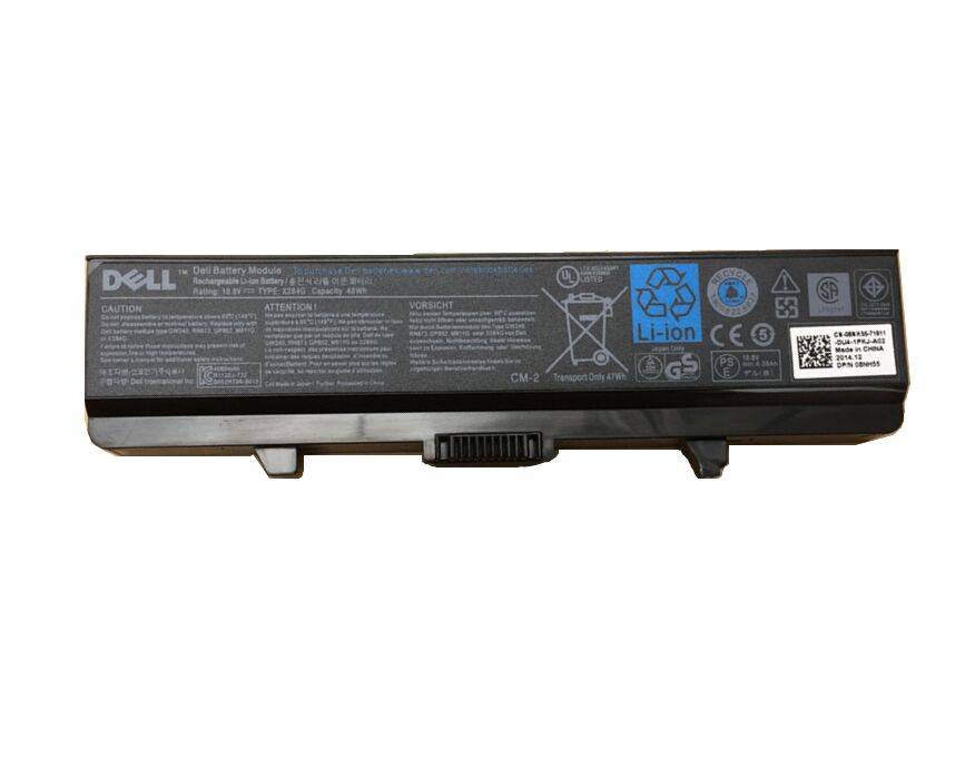 Original 48Wh Dell GP952 G555N 0F965N Batterie