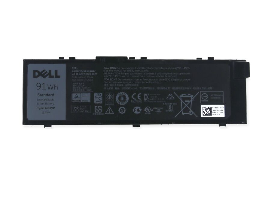 Original 7950mAh 91Wh Dell Precision 17 7710 Batterie