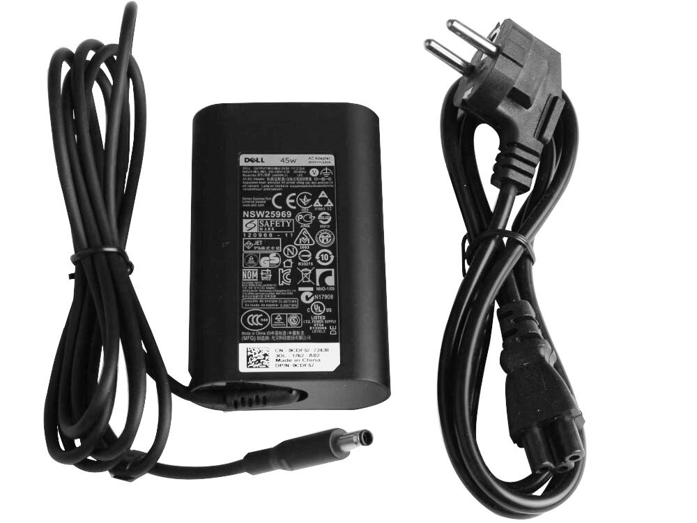 Original 19.5V 2.31A 45W Dell P24T P24T002 Chargeur AC Adaptateur