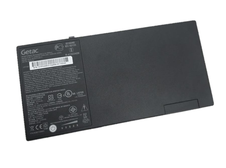 Original 2160mAh 25Wh Getac F110 BP3S1P2160-S 441857100001 Batterie