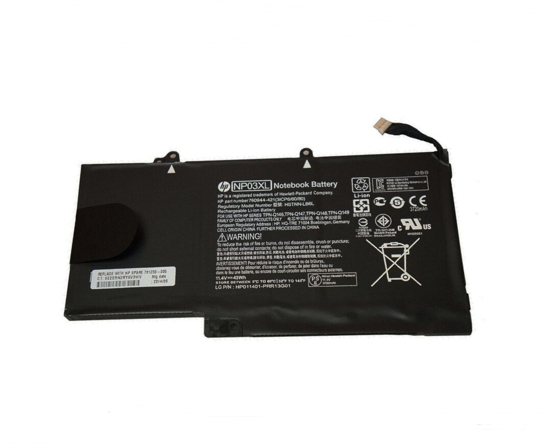 Original 43Wh HP ENVY 15-u050er 15-u050er x360 Batterie