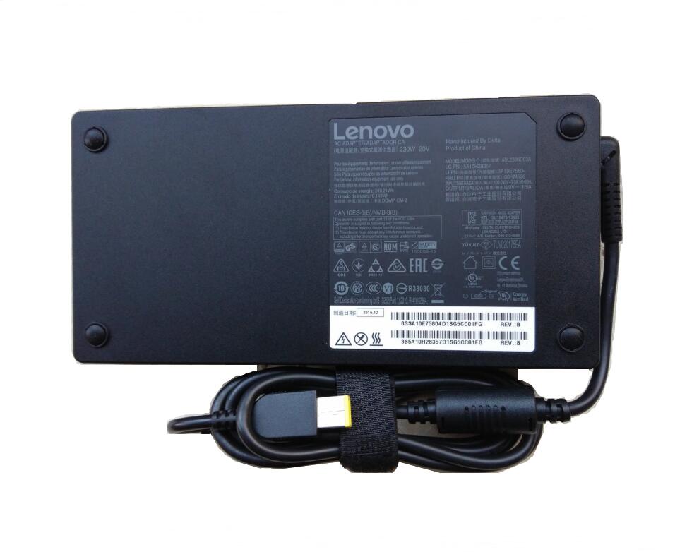 Original 230W Lenovo ThinkPad P71 20HK000WUS Chargeur AC Adaptateur