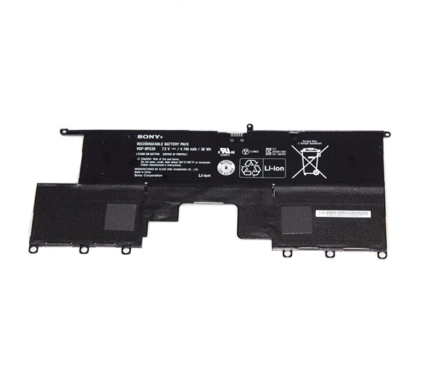 Original 4740mAh 36Wh Sony Vaio SVP11214CXS Batterie